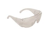VISPECâ€”DESIGNED TO FIT OVER PRESCRIPTION GLASSES, CLEAR LENS