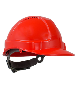 TUFF-NUT HARD HAT SHORT PEAK VENTED 6-POINT RATCHET HARNESS - WHITE